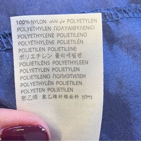 Edikted Blue Parachute Pants High Rise Size XS/S - Picture 7 of 10